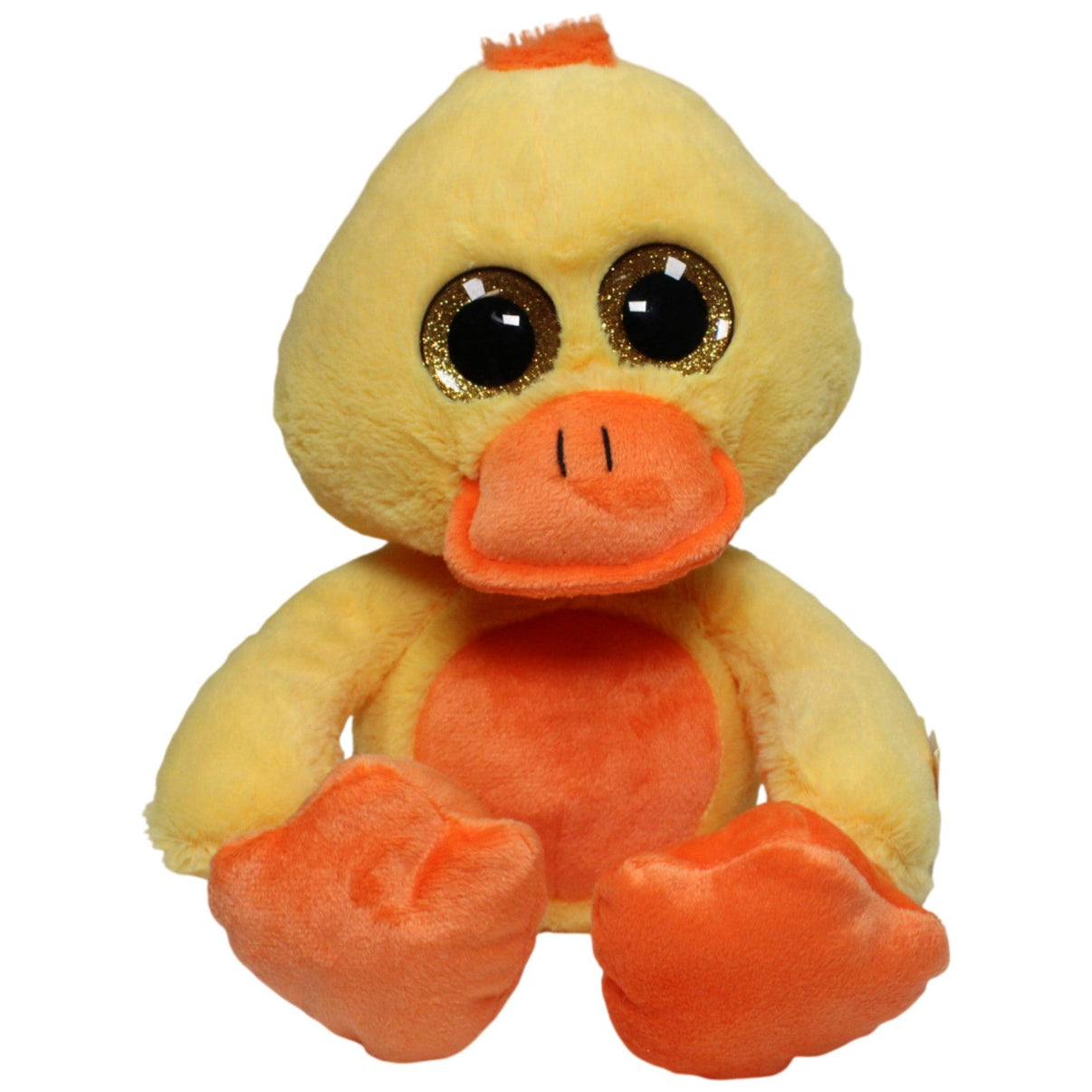 123000016900 Sunkid Schlenker - Küken mit Glitzeraugen, groß Kuscheltier Kumpel Leo 35cm Gelb Kuscheltier