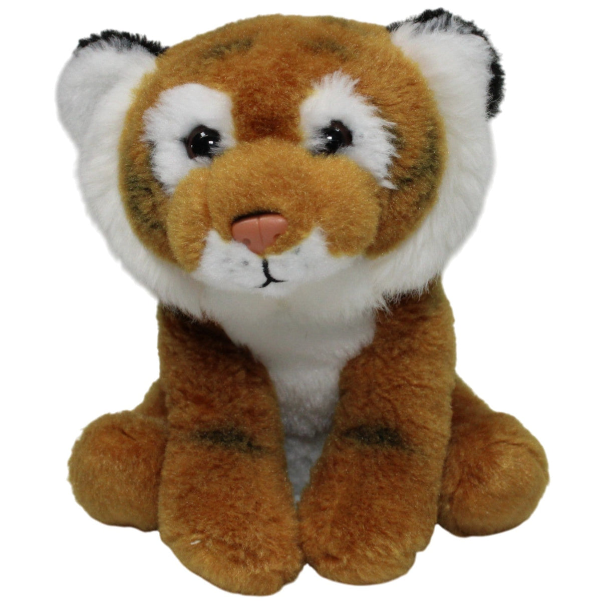 123000016901 Bon Ton Toys WWF, kleiner Tiger Kuscheltier Kumpel Leo 15cm Braun Gebraucht