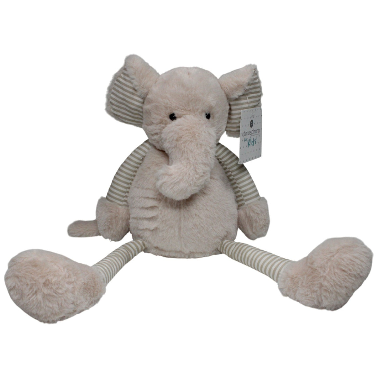 123000016933 Atmosphera Créateur d'intérieur Schöner beiger Schlenker Elefant Kuscheltier Kumpel Leo 45cm Beige Kuscheltier