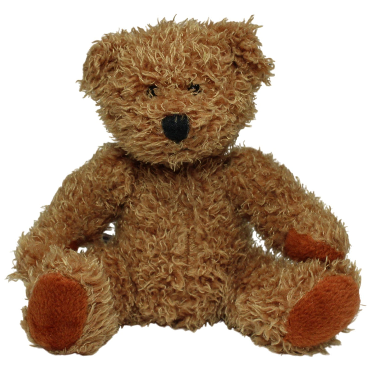 123000016943 Keel Toys Zotteliger Teddy, klein Kuscheltier Kumpel Leo 15cm Braun Gebraucht