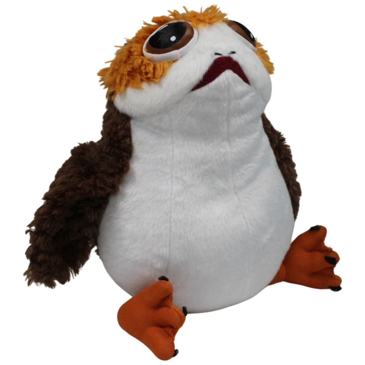 123000016945 Disney Disneyland Paris, Porgs aus Star Wars: Die letzten Jedi Kuscheltier Kumpel Leo 30cm Braun Disney
