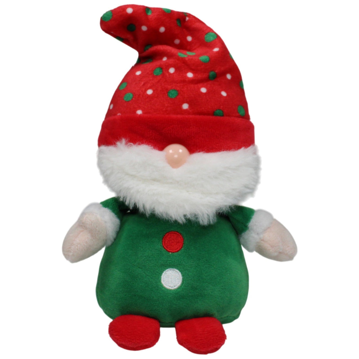 123000016973 TY Beanie Boos, Weihnachtszwerg Gnolan Plüschfigur Kumpel Leo 2017 20cm Gebraucht