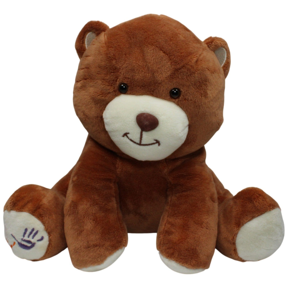 123000016975 Stichting Kinderen Kankervrij Kika, brauner Bär Kuscheltier Kumpel Leo 26cm Braun Gebraucht
