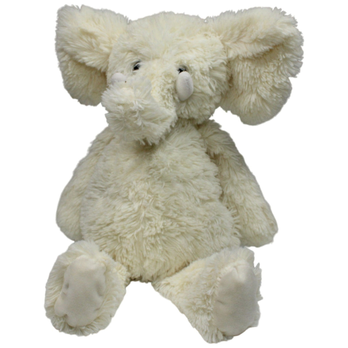 123000016984 Axiom Zotteliger weißer Elefant Kuscheltier Kumpel Leo 40cm Gebraucht Kuscheltier