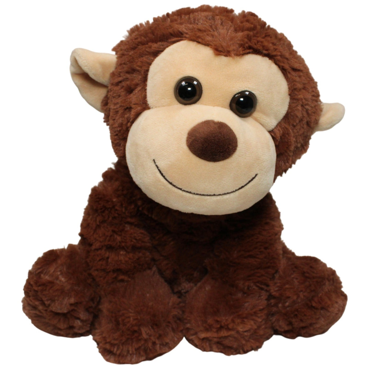 123000017005 Pepco Süßer brauner Affe, sitzend Kuscheltier Kumpel Leo 30cm Beige Braun