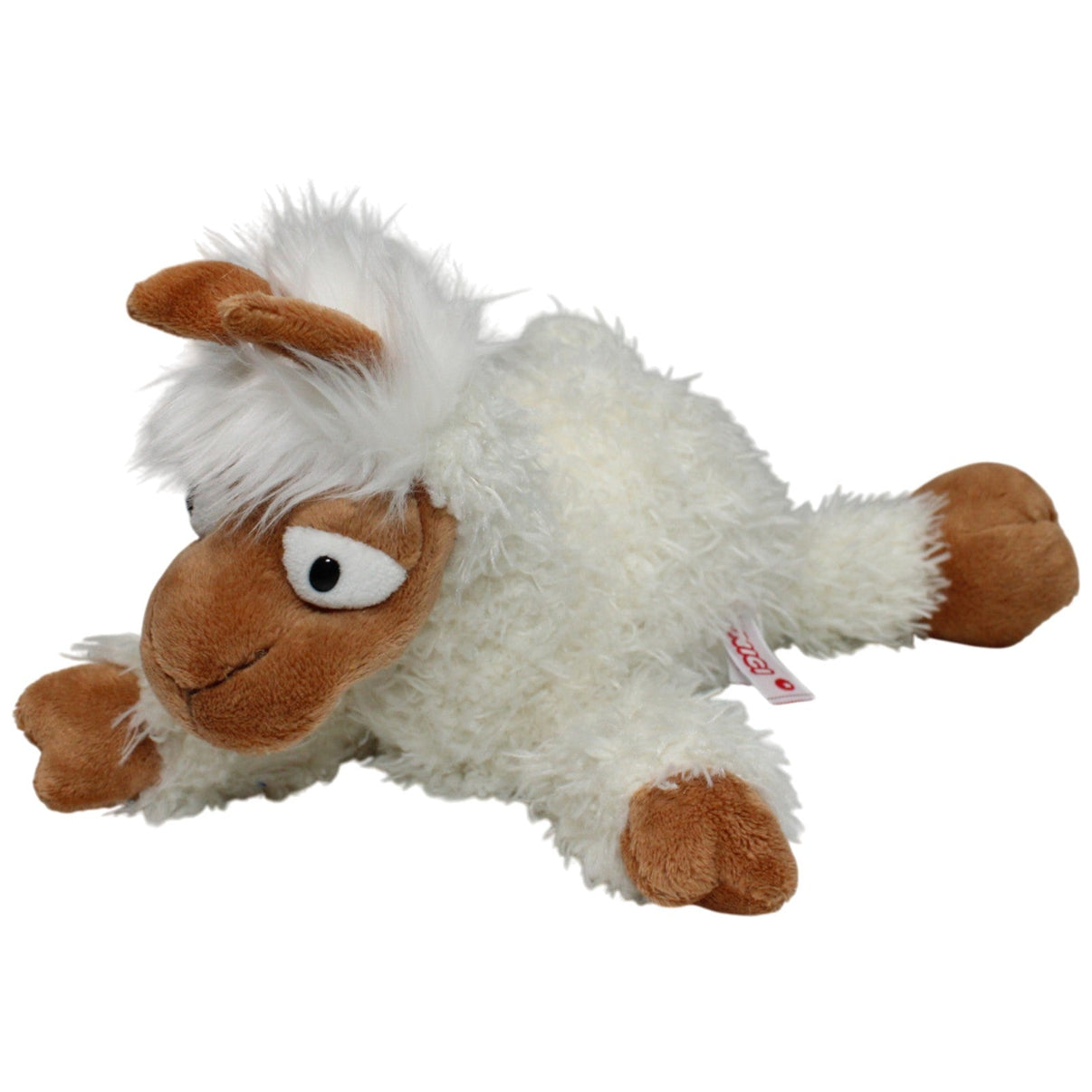 123000017013 NICI Wild Friends, liegendes Lama Mable Kuscheltier Kumpel Leo 30cm Alpaka Braun