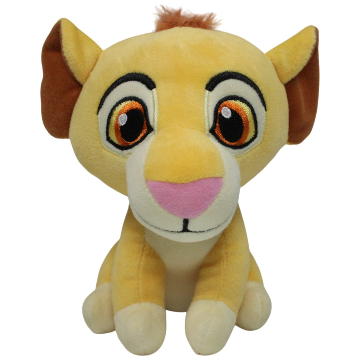 123000017021 Brand Loyalty Simba mit großem Kopf aus Disney König der Löwen Kuscheltier Kumpel Leo 15cm Beige Braun