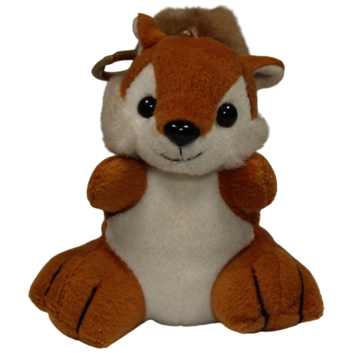 123000017028 PPHIU AXIOM KFC, Süßes Eichhörnchen Schlüsselanhänger Kumpel Leo 14cm Beige Braun