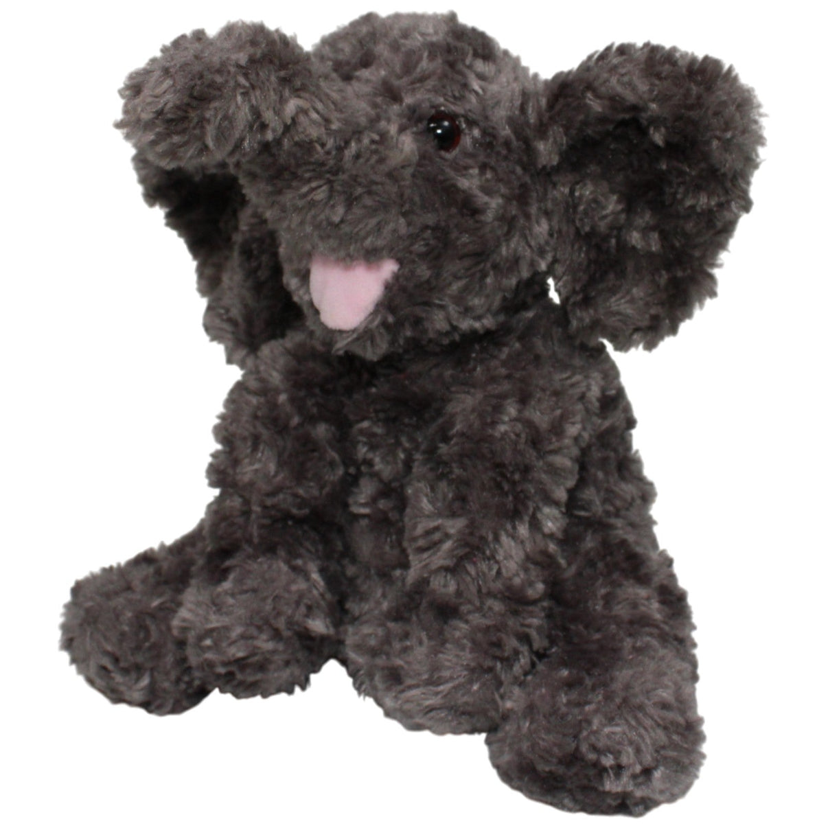 123000017046 Teddy - Hermann Schöner Elefant, sitzend Kuscheltier Kumpel Leo 25cm Gebraucht Grau