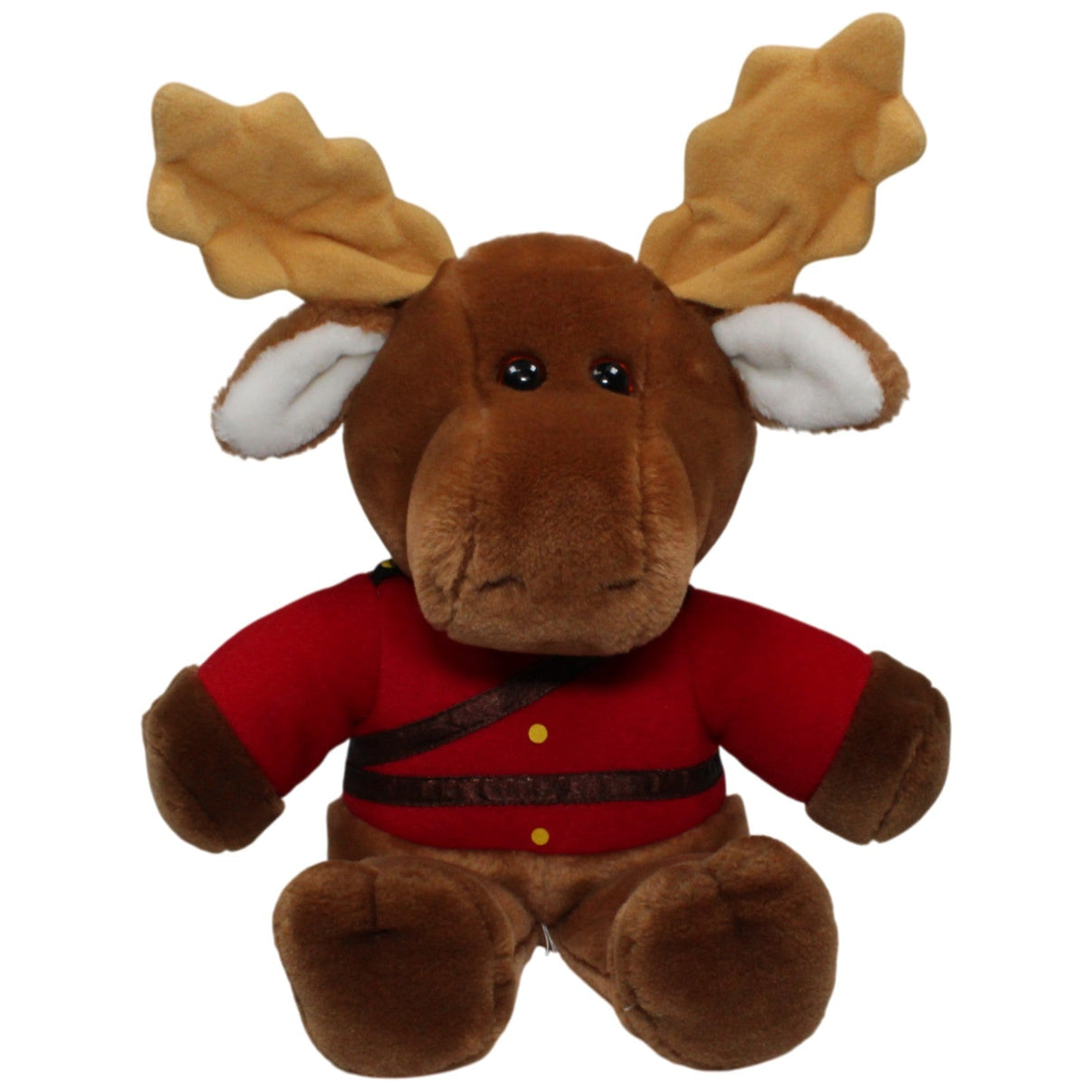 123000017053 R. Dakin Ranger Elch (ohne Hut) Kuscheltier Kumpel Leo 35cm _Vintage_ Braun