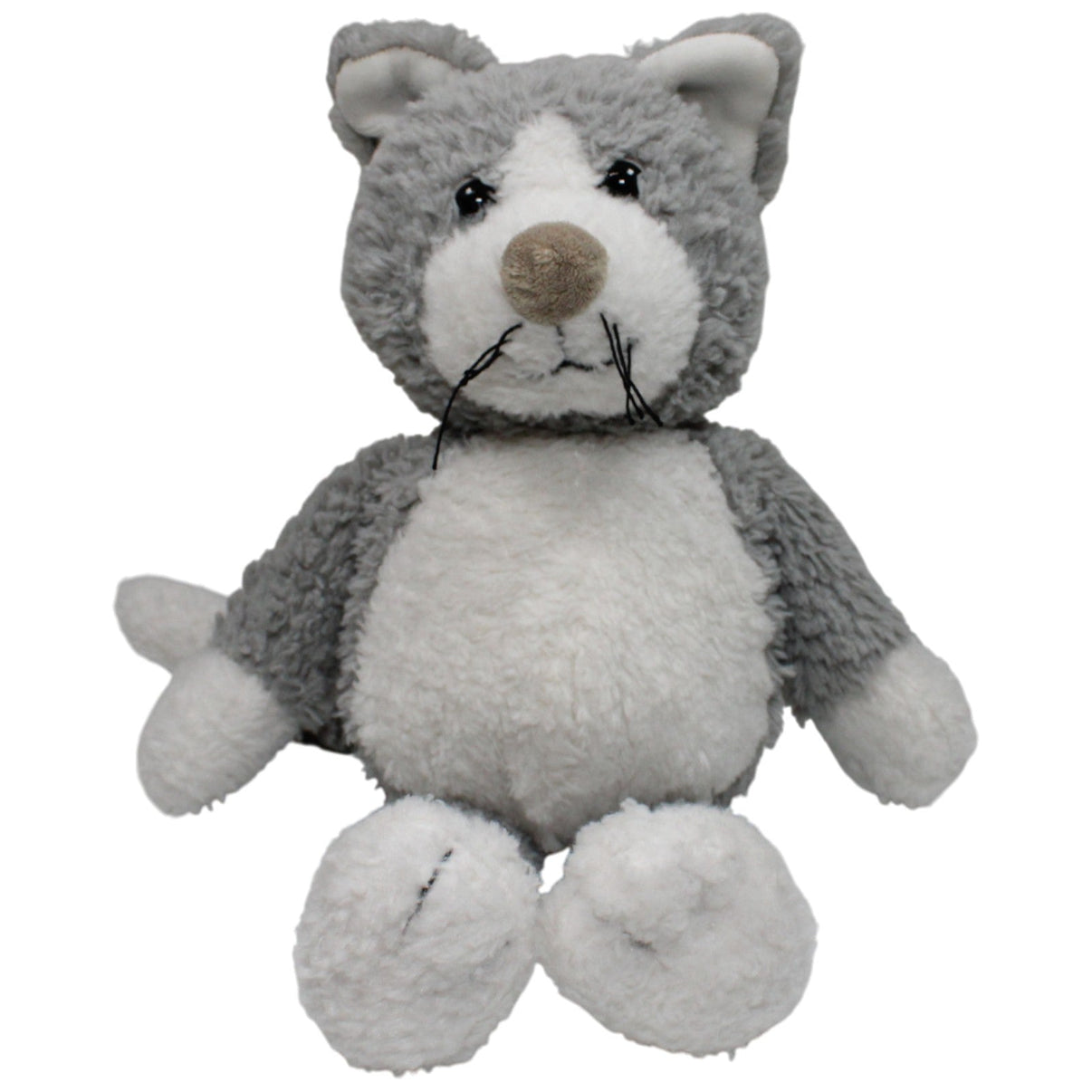 123000017079 Rudolf Schaffer Collection Große graue Katze Kuscheltier Kumpel Leo 33cm _Vintage_ Gebraucht
