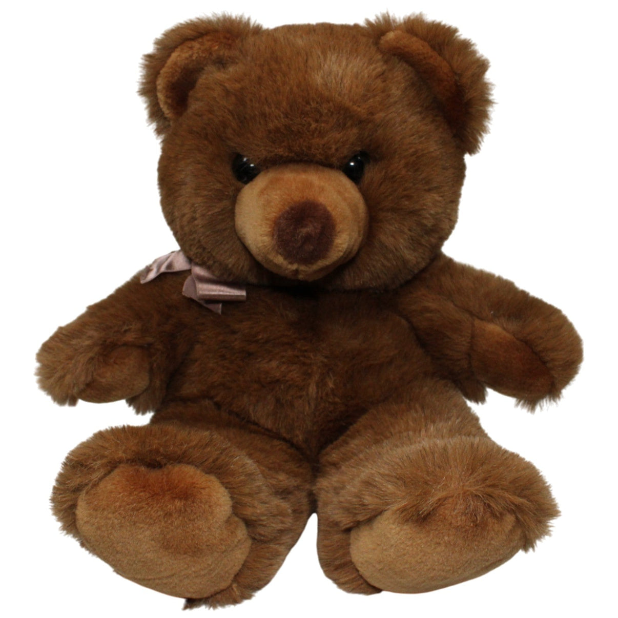 123000017116 SEMO Schöner XL Teddybär mit Schleife, braun Kuscheltier Kumpel Leo 55cm Braun Gebraucht