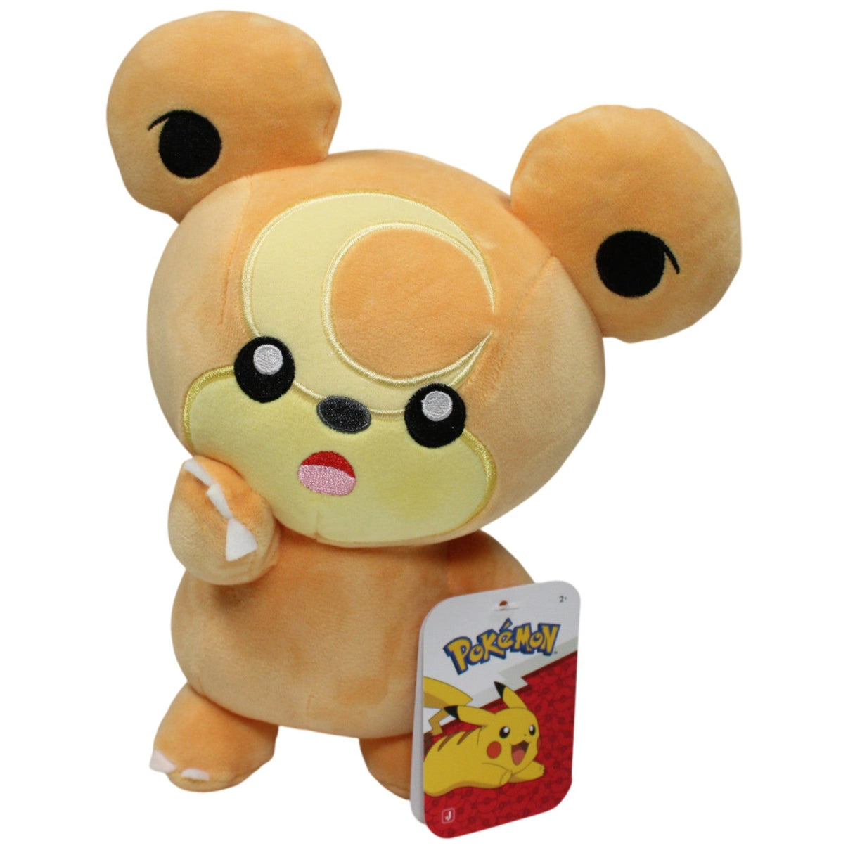123000017124 Jazwares Erschrecktes Teddiursa aus Pokémon Plüschfigur Kumpel Leo 23cm M Neu