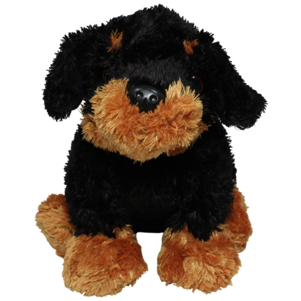 123000017129 Unbekannt Zotteliger Rottweiler Welpe Kuscheltier Kumpel Leo 25cm Beige Gebraucht