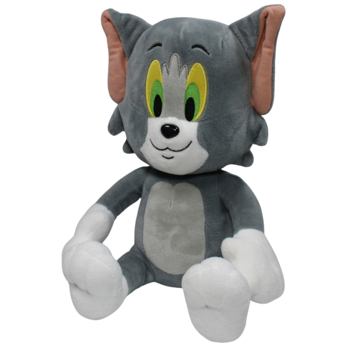 123000017132 Bandai Namco Kater Tom aus Tom und Jerry™ Plüschfigur Kumpel Leo 30cm Gebraucht Grau