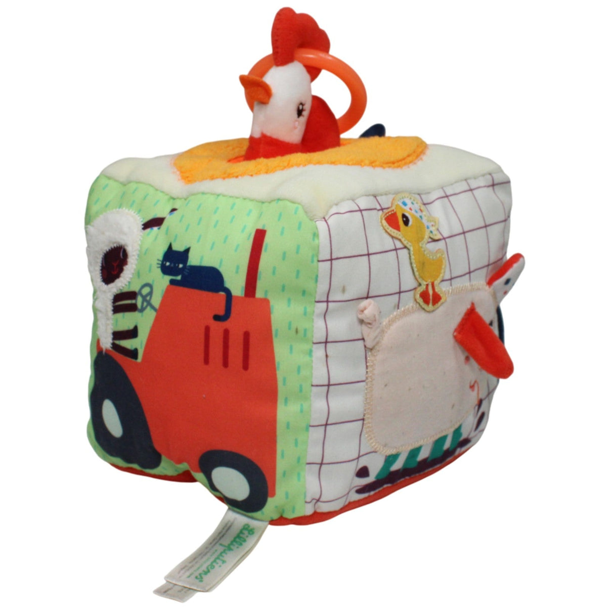 123000017170 Lilliputiens Bauernhof (ohne Soundmodul) Activity - Würfel Kumpel Leo 15cm Activity - Würfel Gebraucht