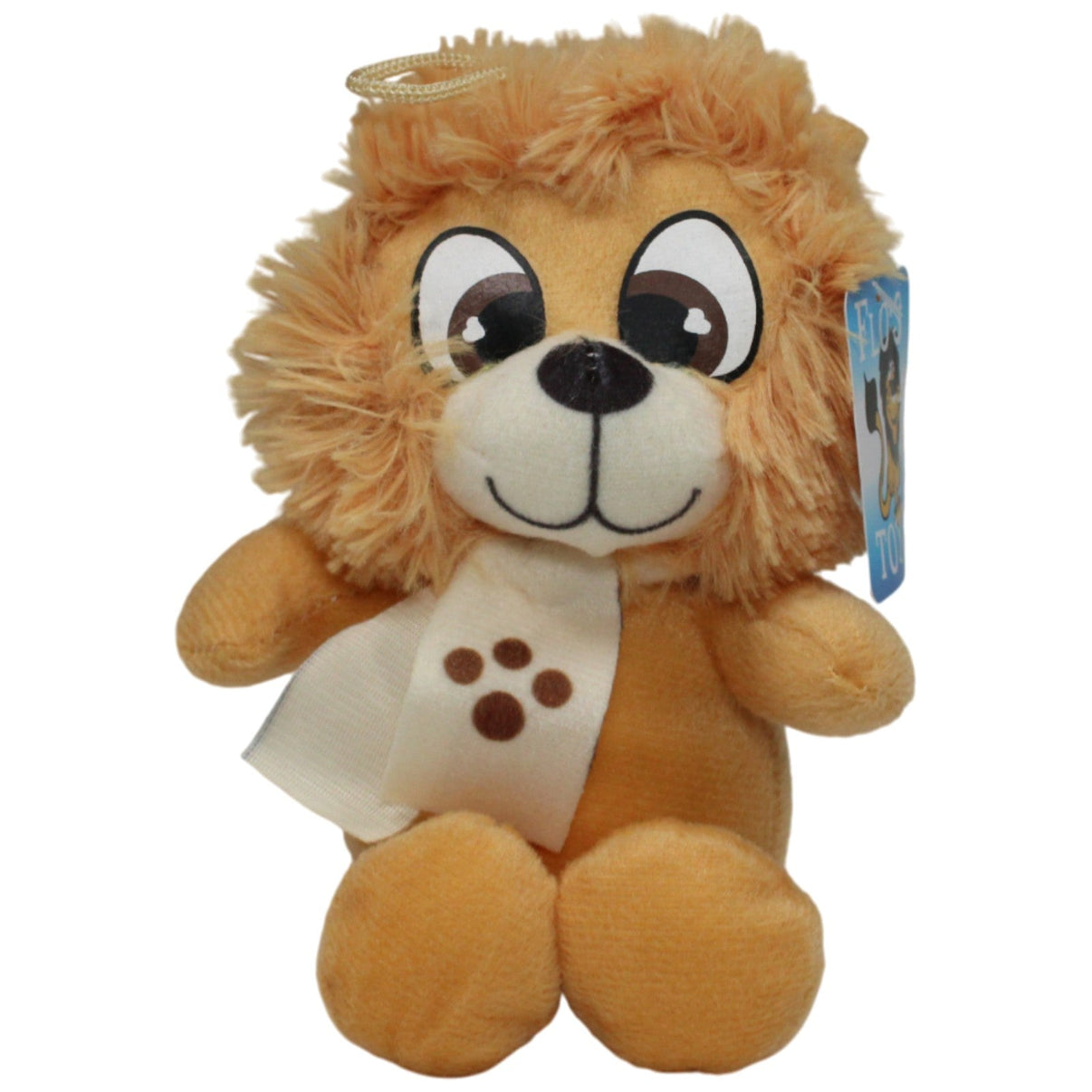 123000017188 FLOTI Flos Toys, süßer Löwe Kuscheltier Kumpel Leo 20cm Beige Kuscheltier