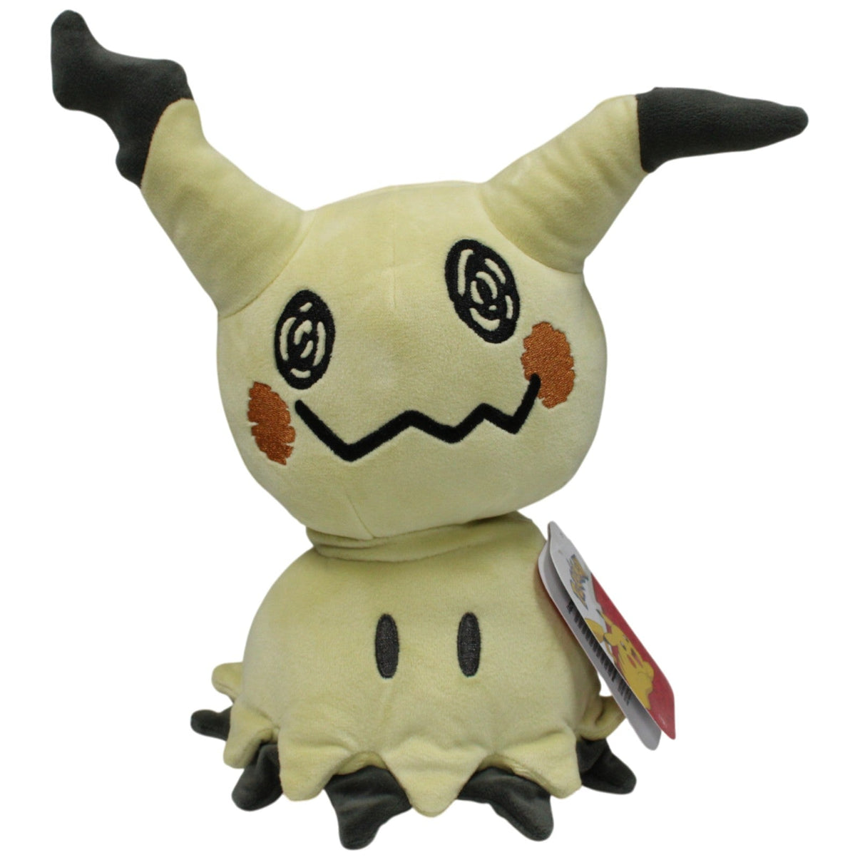 123000017191 Jazwares Mimikyu aus Pokémon Plüschfigur Kumpel Leo 26cm Gelb Grau