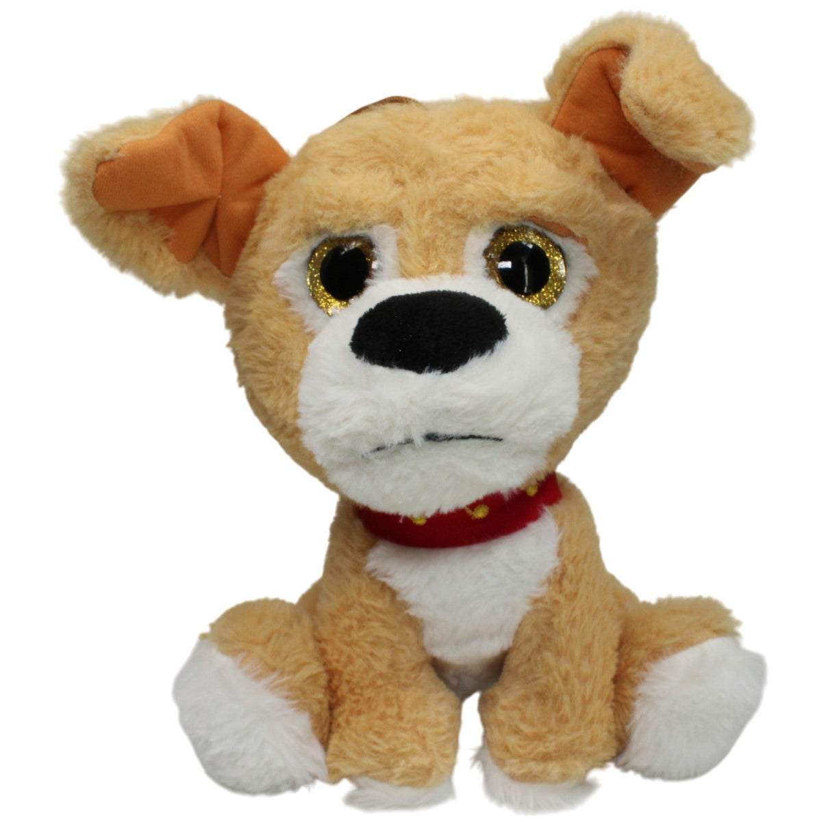 123000017196 Morgenroth Süßer Hund mit Glitzeraugen & Halsband, sitzend (Kopie) Kuscheltier Kumpel Leo 25cm Beige Gebraucht