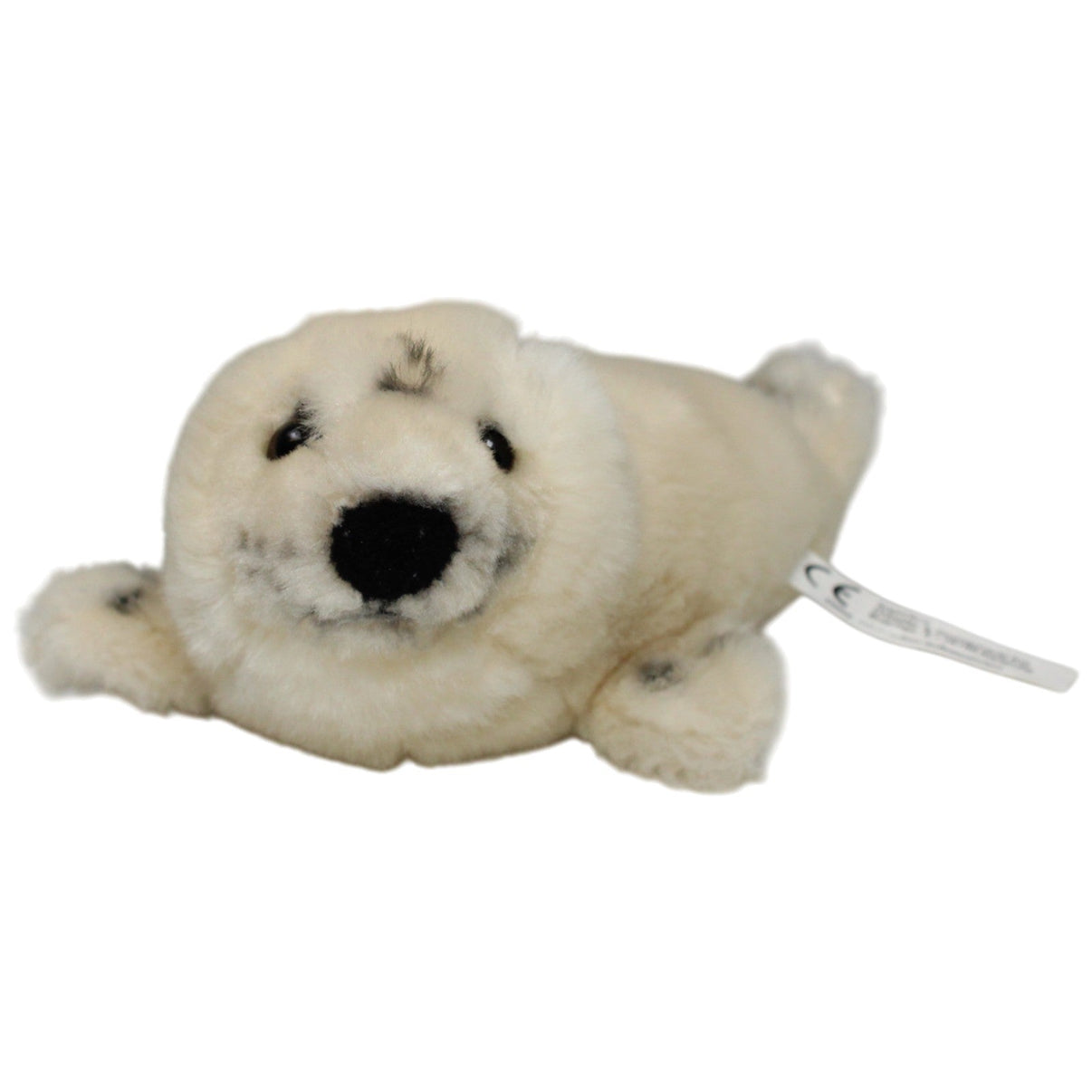 123000017202 Dressler & Zimmerhackl Süße weiße Robbe Kuscheltier Kumpel Leo 21cm Gebraucht Kuscheltier