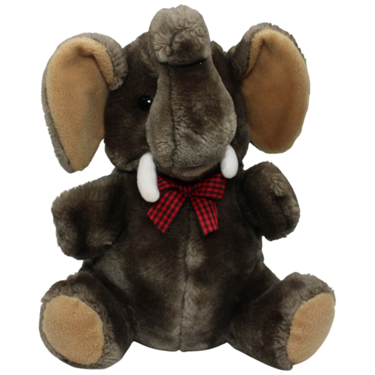 123000017206 Unbekannt Elefant mit Schleife Handpuppe Kumpel Leo 27cm Braun Gebraucht