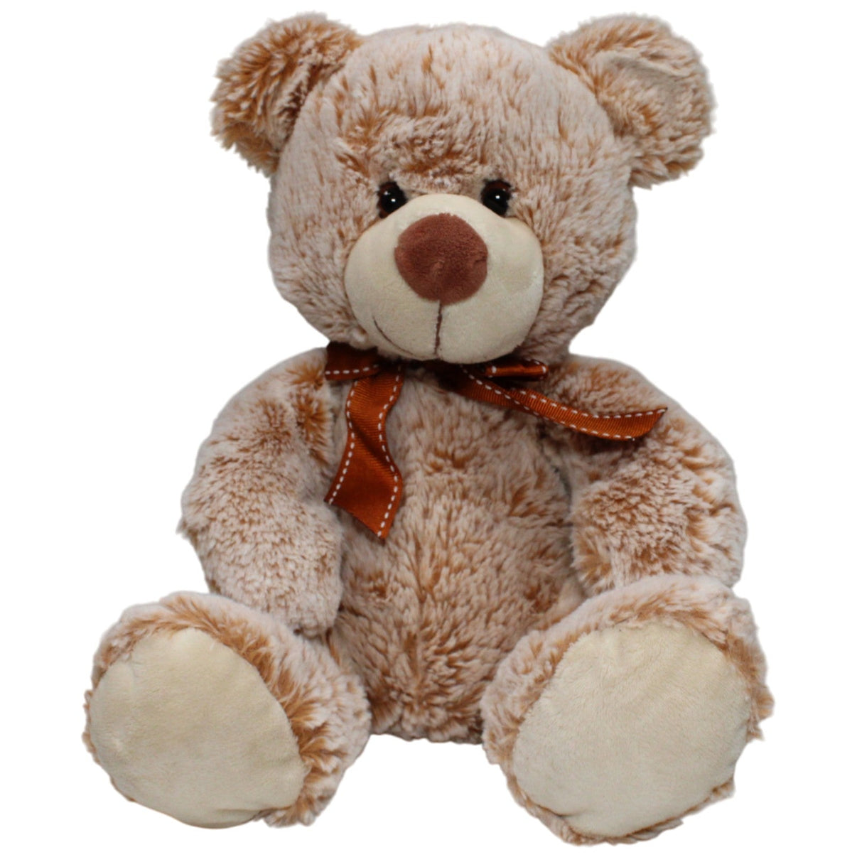 123000017215 Nicotoy Sitzender Teddy, braun - grau Kuscheltier Kumpel Leo 30cm Braun Gebraucht