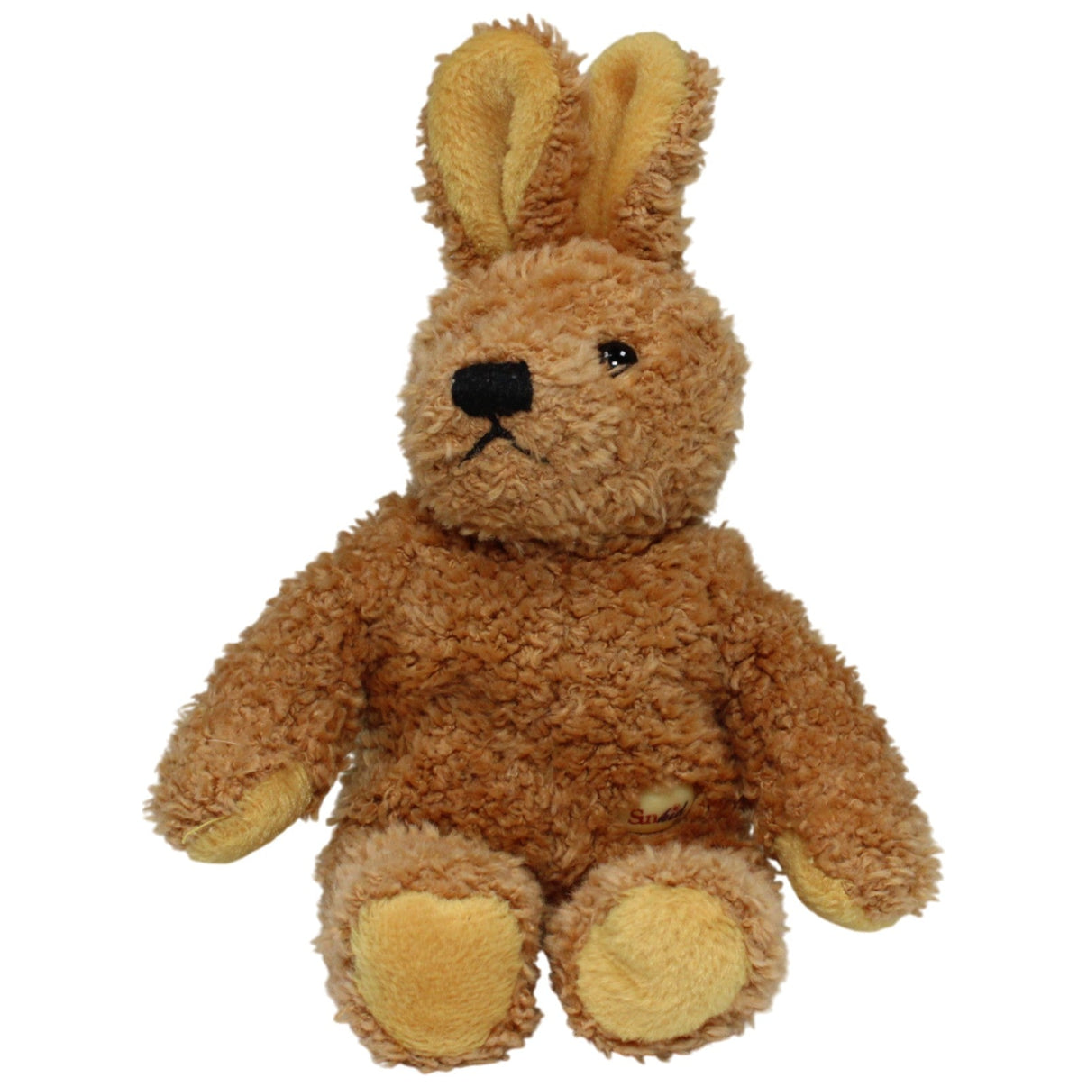 123000017222 Sunkid Süßer Hase, sitzend Kuscheltier Kumpel Leo 22cm _Vintage_ Braun