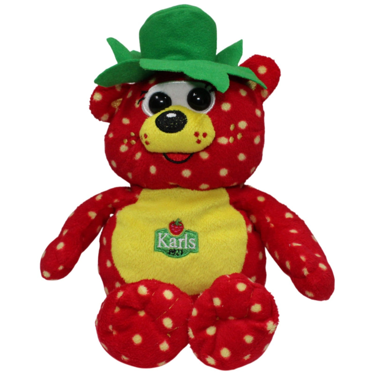 123000017226 Karls Markt Karls Erdbeerhof, Teddybär Karlchen Kuscheltier Kumpel Leo 30cm Gebraucht Gelb