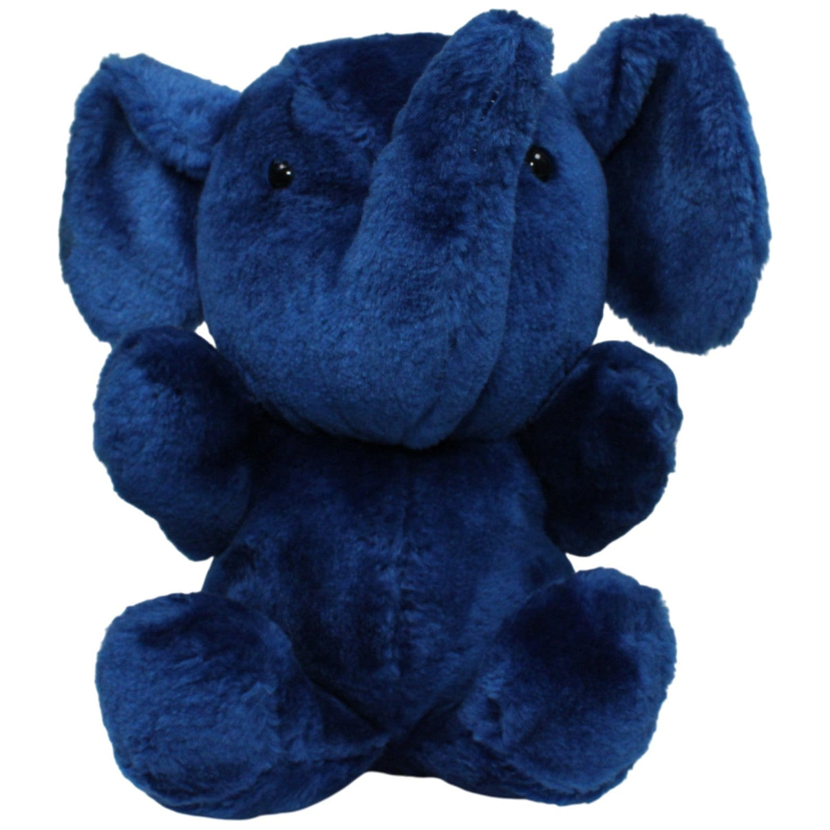 123000017227 Happy People Plüschel, süßer blauer Elefant Kuscheltier Kumpel Leo 25cm _Vintage_ Blau