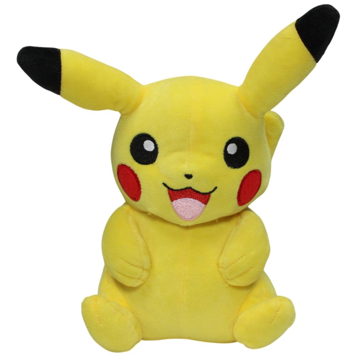 123000017231 Jazwares Lachendes Pikachu aus Pokémon Plüschfigur Kumpel Leo 2024 25cm Braun