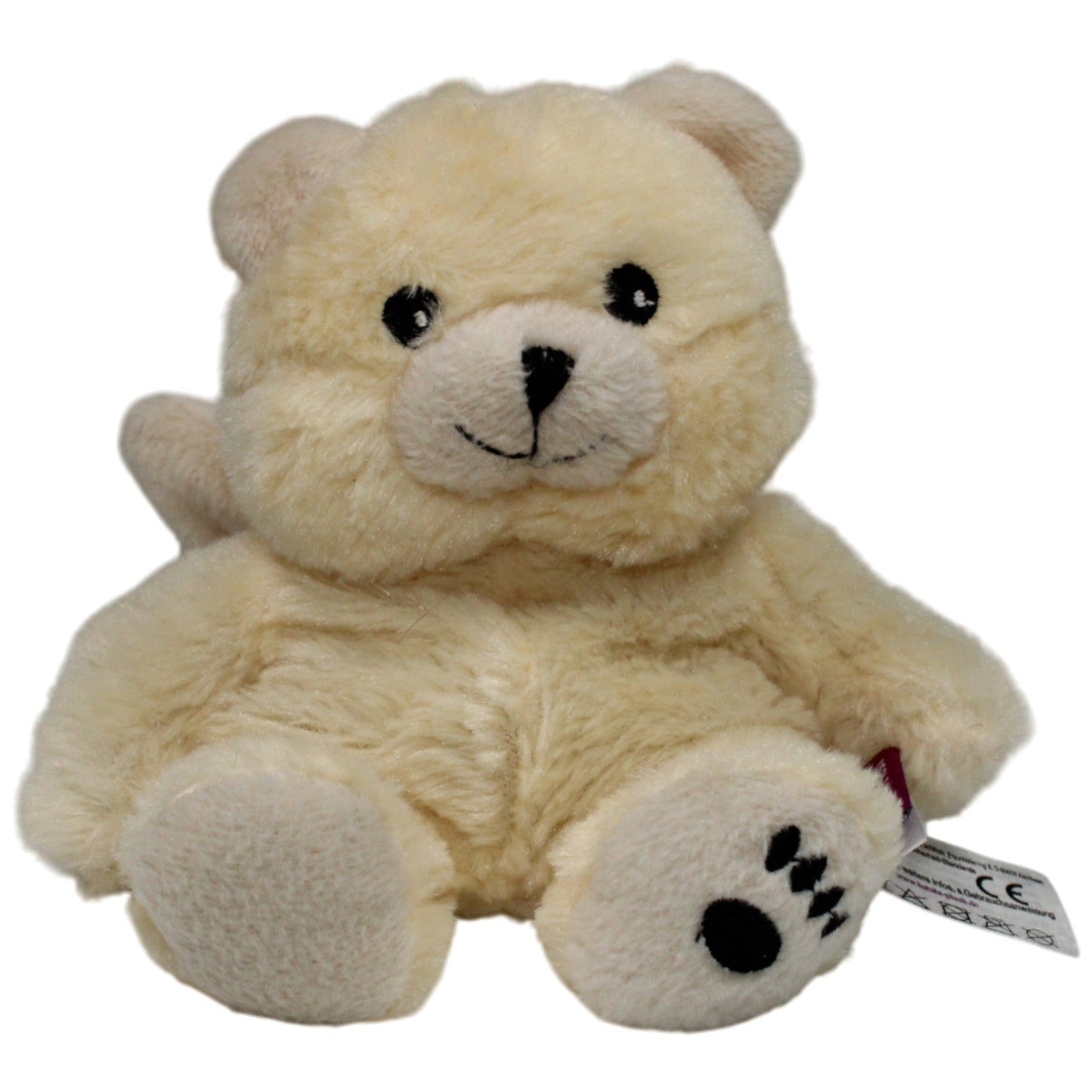 123000017295 Habibi Plush Teddy mit Flügel, beige Wärmestofftier Kumpel Leo 20cm Beige Gebraucht