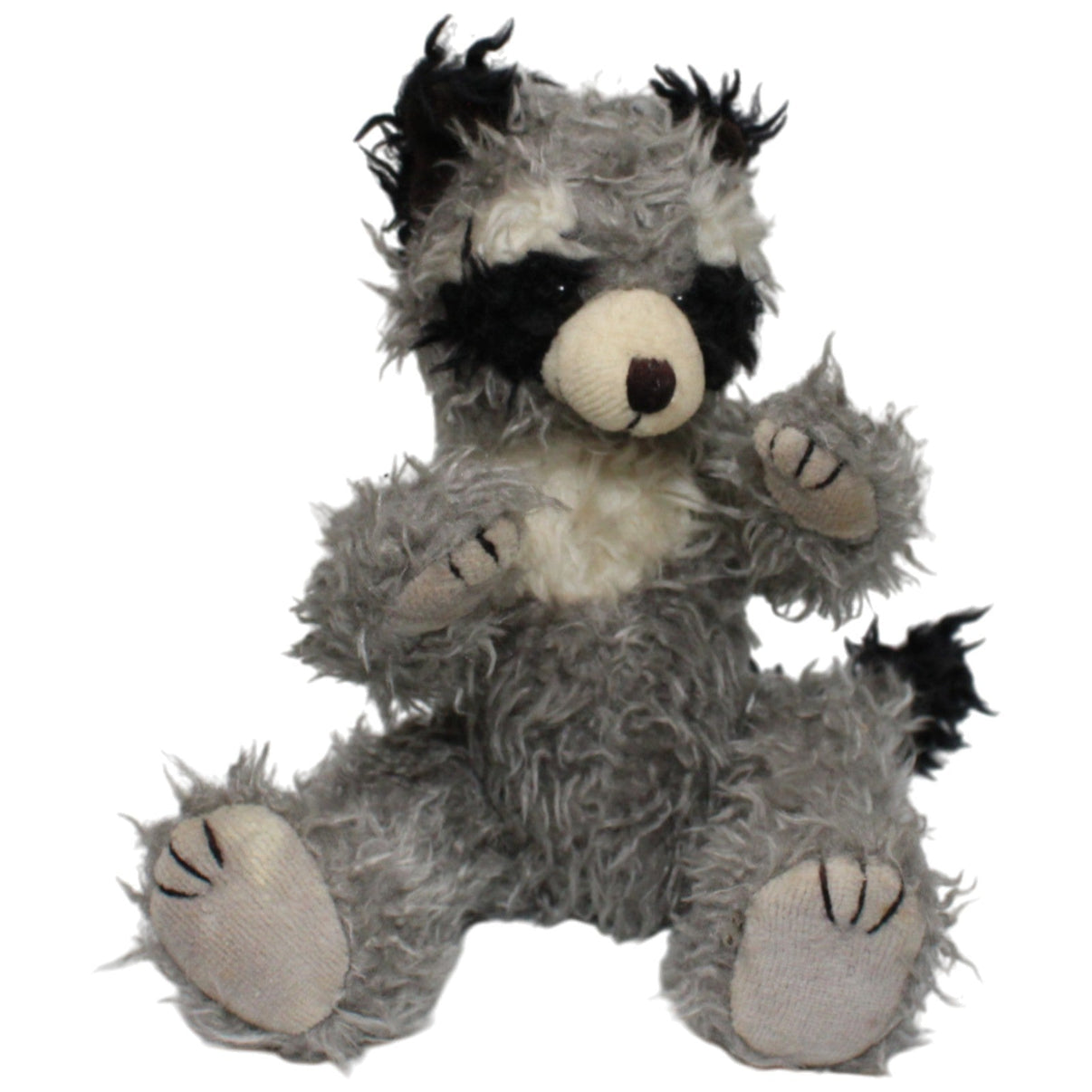 123000017296 TY Waschbär mit beweglichen Gliedern Kuscheltier Kumpel Leo 2018 23cm Gebraucht