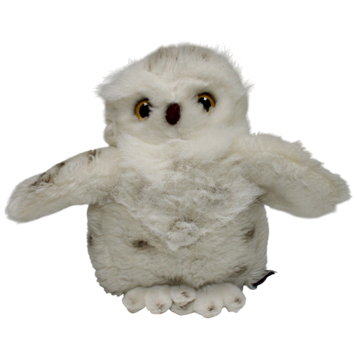 123000017301 Nature Planet Plan International, Schnee - Eule Kuscheltier Kumpel Leo 20cm Beige Gebraucht