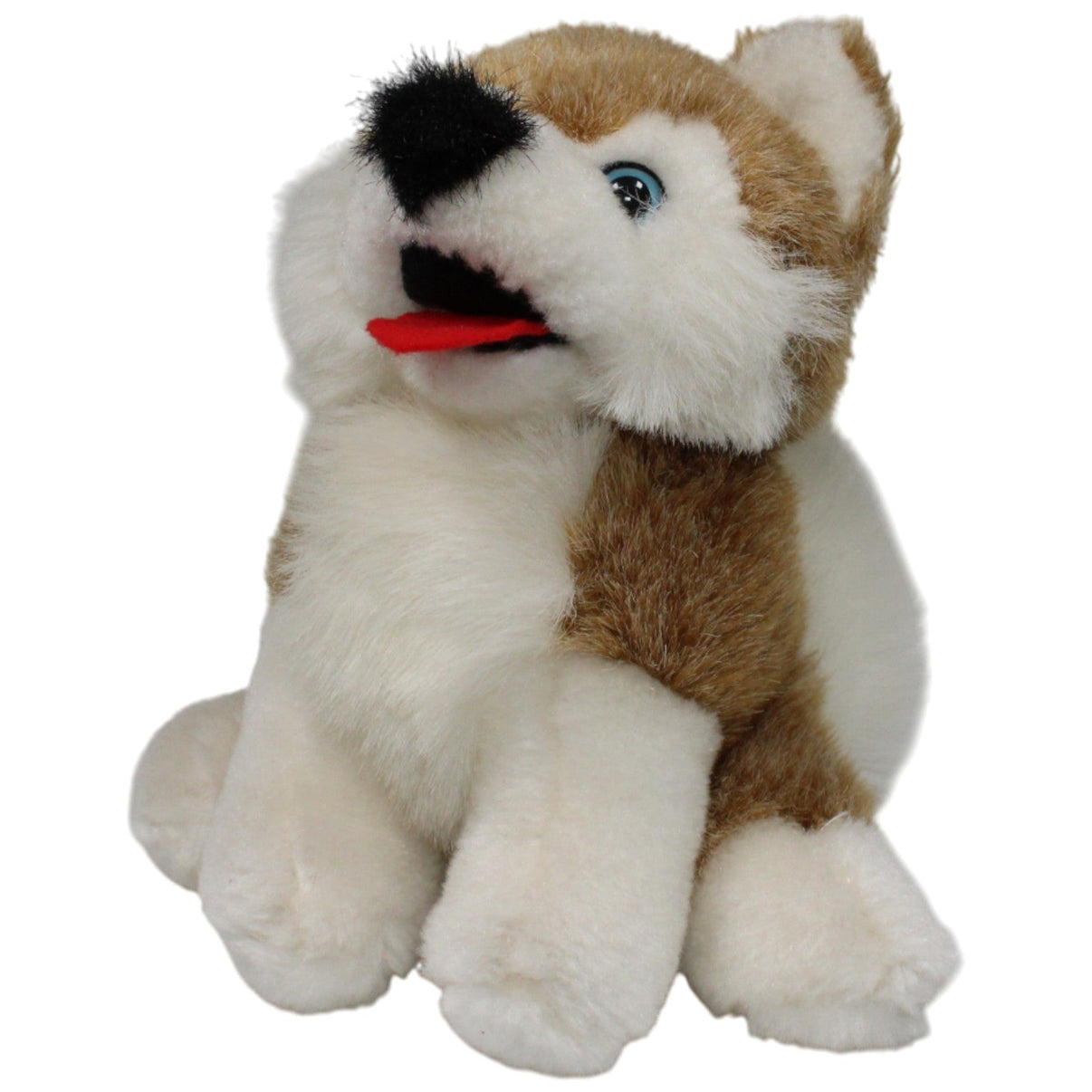 123000017332 Simba Super Toys, süßer brauner Husky Kuscheltier Kumpel Leo 20cm Braun Gebraucht