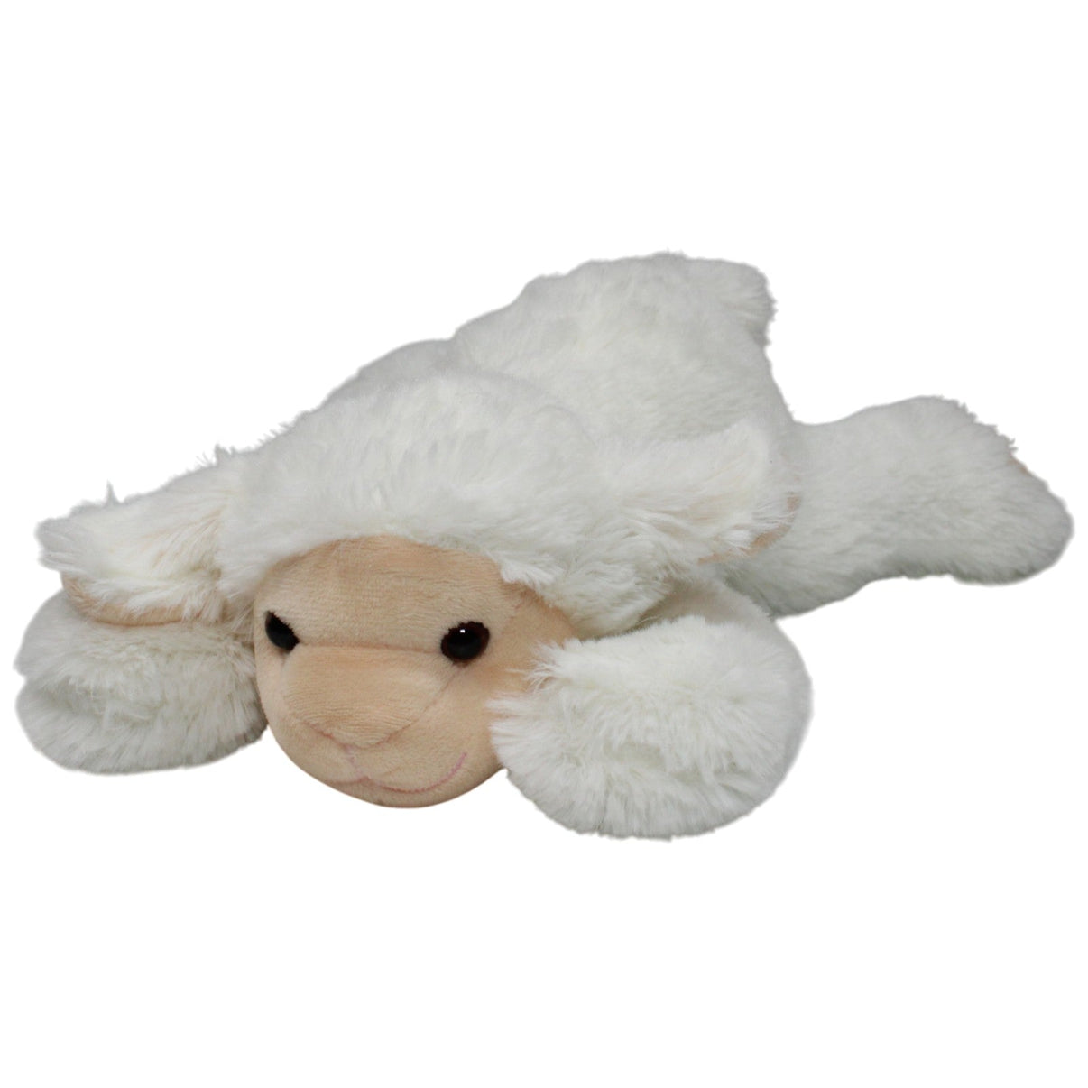 123000017334 Sunkid Süßes weiches Schaf, liegend Kuscheltier Kumpel Leo 32cm Beige Gebraucht