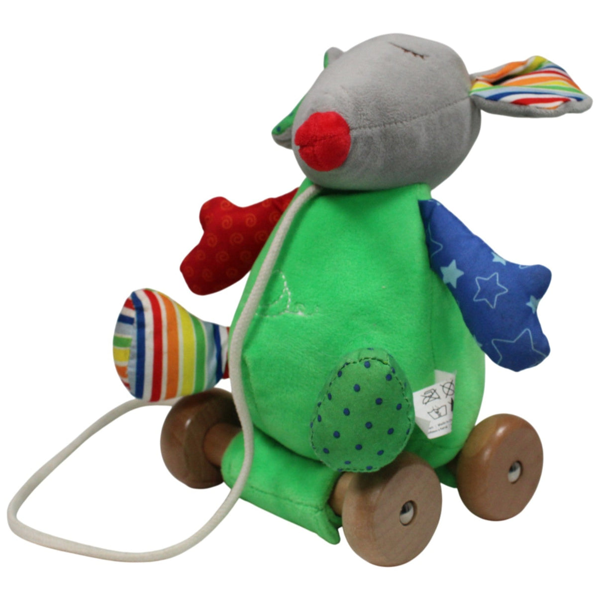 123000017345 Smiki Bunte Maus auf Rollen Nachziehtier Kumpel Leo 21cm Gebraucht M