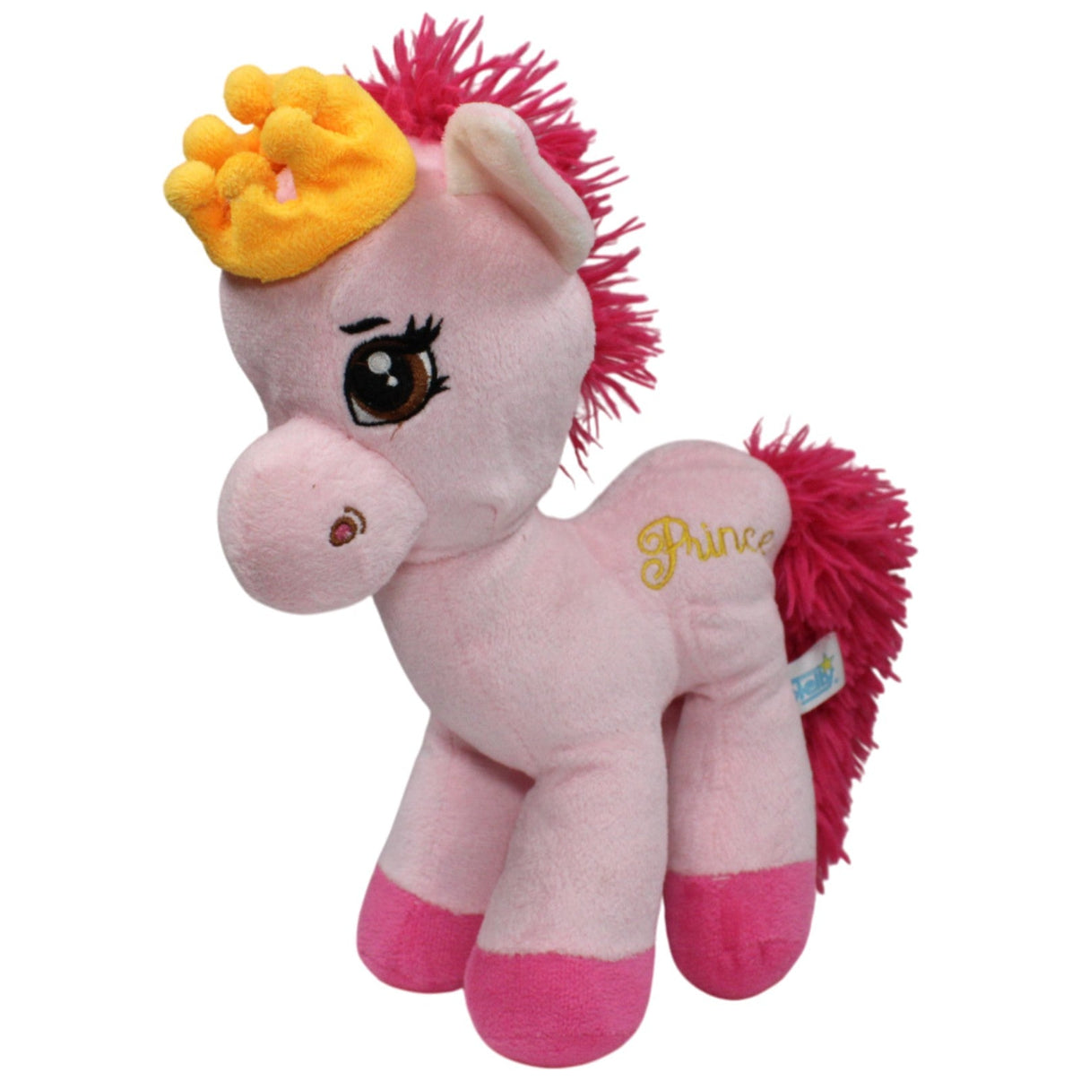 123000017351 Stelly Rosa Pony "Prince" Kuscheltier Kumpel Leo 34cm Einzigartiges Produkt Gebraucht
