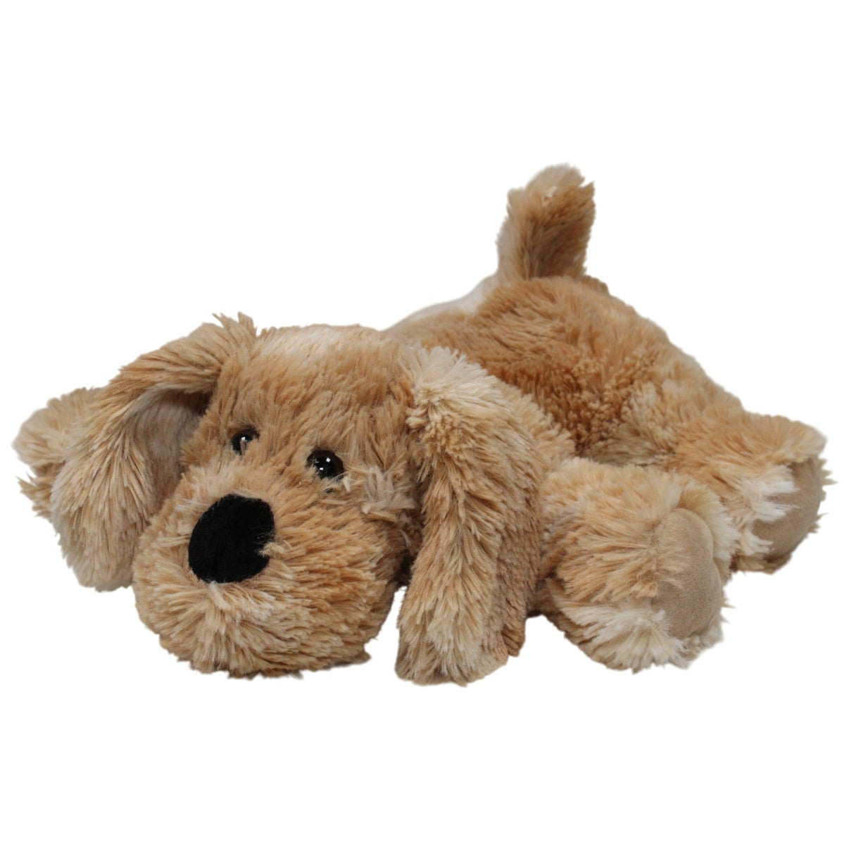 123000017353 Beppe Süßer liegender Hund Kuscheltier Kumpel Leo 30cm Beige Braun