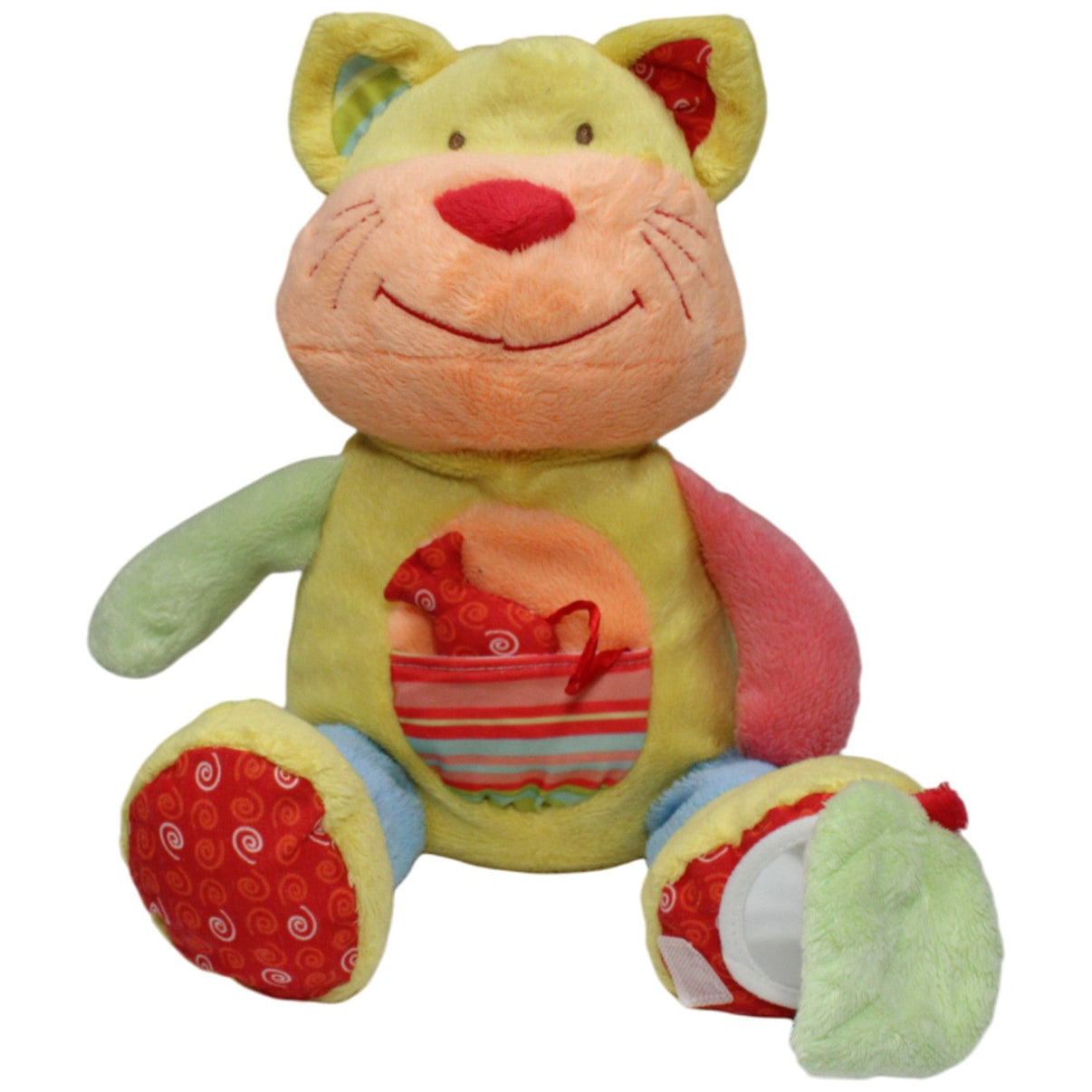 123000017356 Unbekannt Bunte Katze Activity - Kuscheltier Kumpel Leo 35cm Activity - Kuscheltier Gebraucht