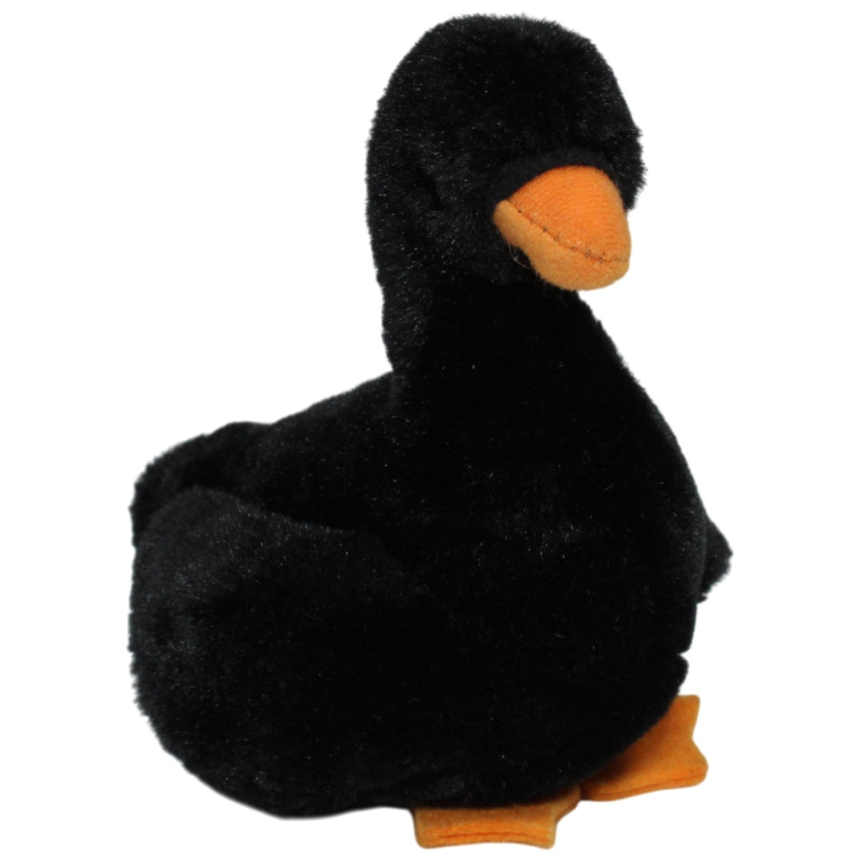123000017358 CDU Schwarze Ente, klein Kuscheltier Kumpel Leo 13cm _Vintage_ Gebraucht