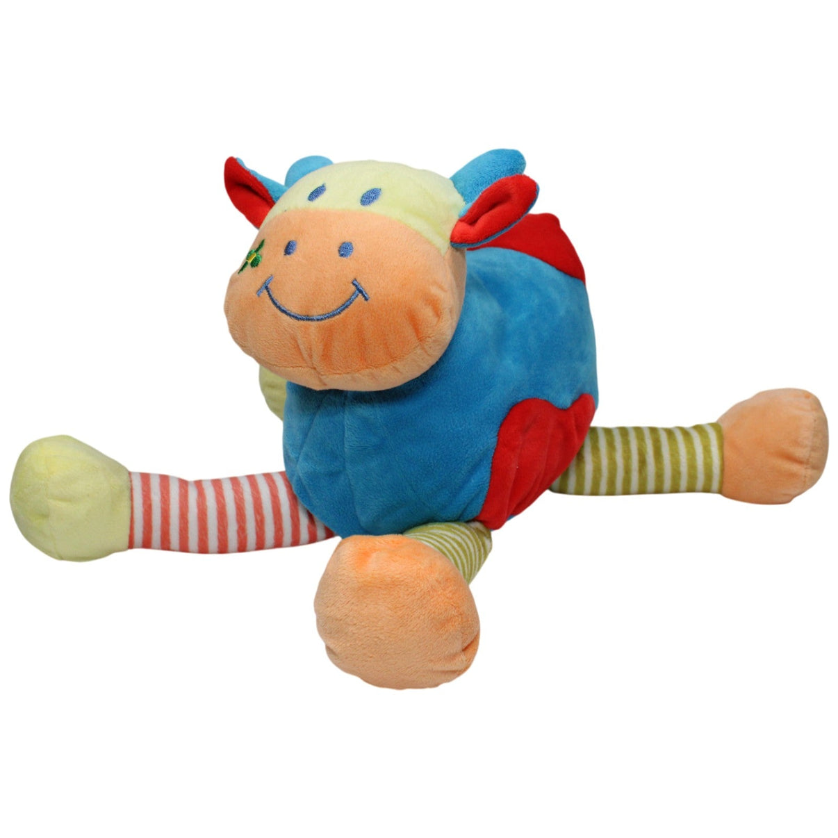 123000017369 Pepco Bunte Kuh mit Quietscher und Rassel Activity - Kuscheltier Kumpel Leo 33cm Activity - Kuscheltier Gebraucht