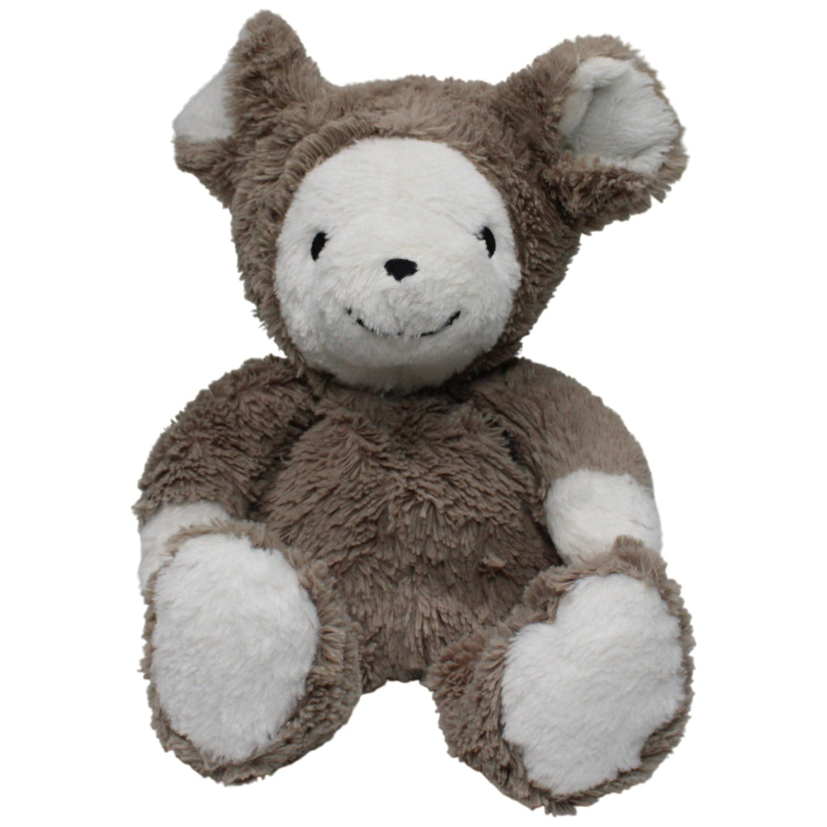 123000017390 Habibi Plush Maus - Bär mit Hirsefüllung Wärmekissen mit Bezug Kumpel Leo 35cm Beige Gebraucht