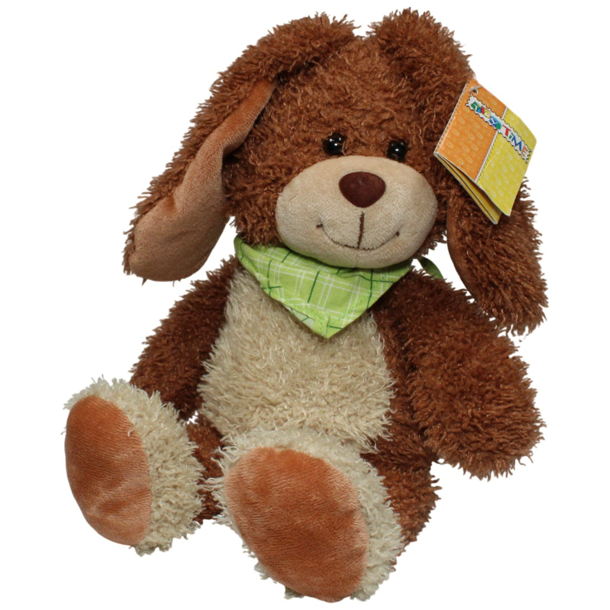 123000017393 Centor Warenhandel Toy Time, süßer Hase mit Halstuch Kuscheltier Kumpel Leo 35cm Beige Braun