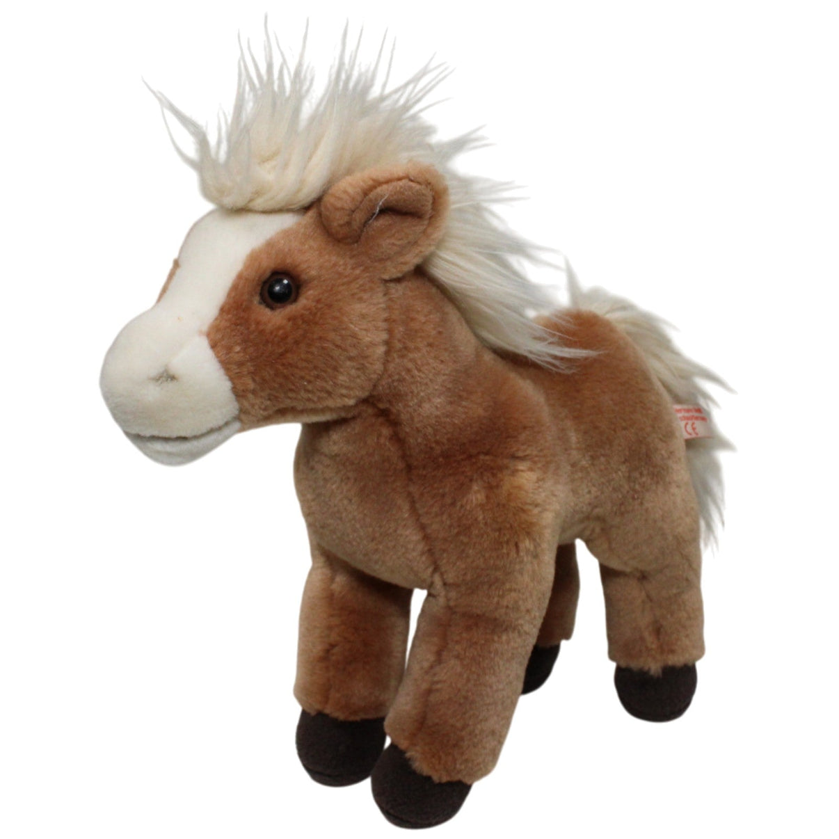123000017408 Teddy - Hermann Schönes braunes Pferd mit Sound Kuscheltier Kumpel Leo 30cm Beige Braun