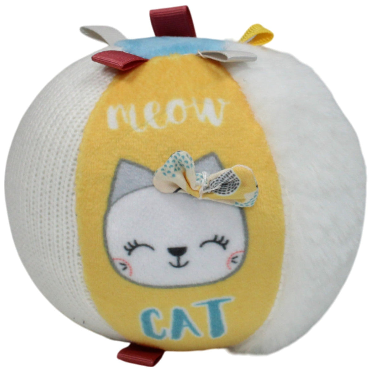 123000017435 Smiki Katze mit Rassel, gelb Activity - Ball Kumpel Leo 10cm Activity - Ball Gebraucht