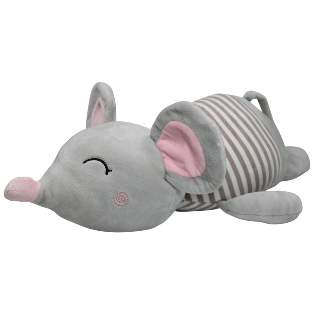 123000017481 Unbekannt XL Squishy Maus, liegend Kuscheltier Kumpel Leo 48cm Gebraucht Grau
