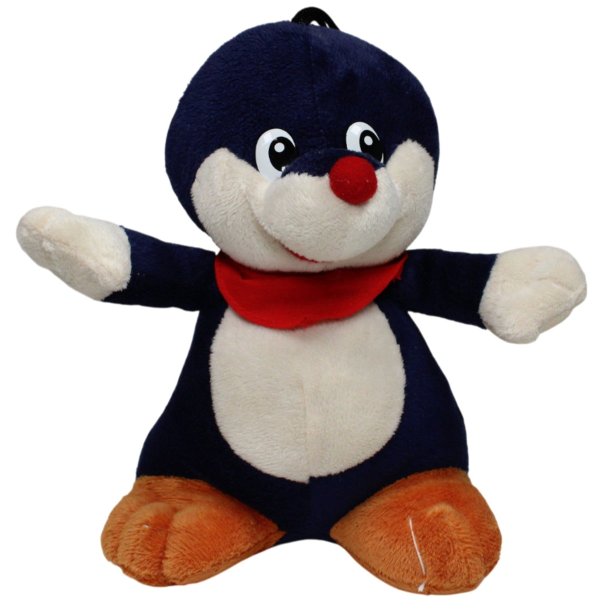 123000017482 Deef Maulwurf mit rotem Halstuch Kuscheltier Kumpel Leo 20cm Beige Blau