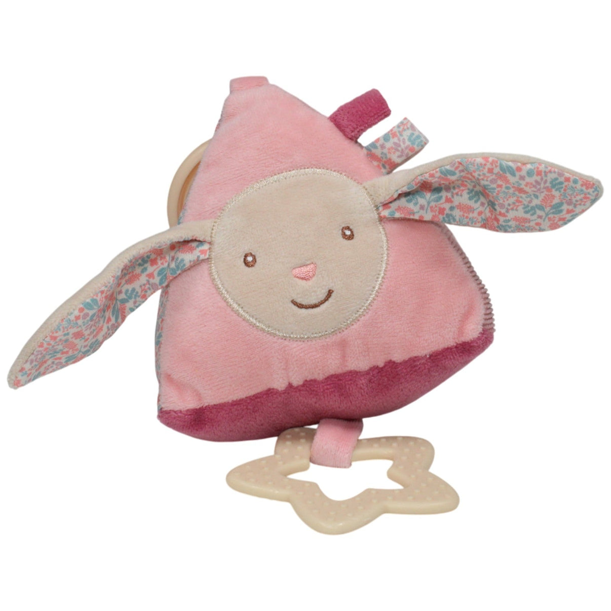 123000017483 Pepco Rosa Lamm mit Rassel Activity - Ball Kumpel Leo 15cm Activity - Ball Gebraucht