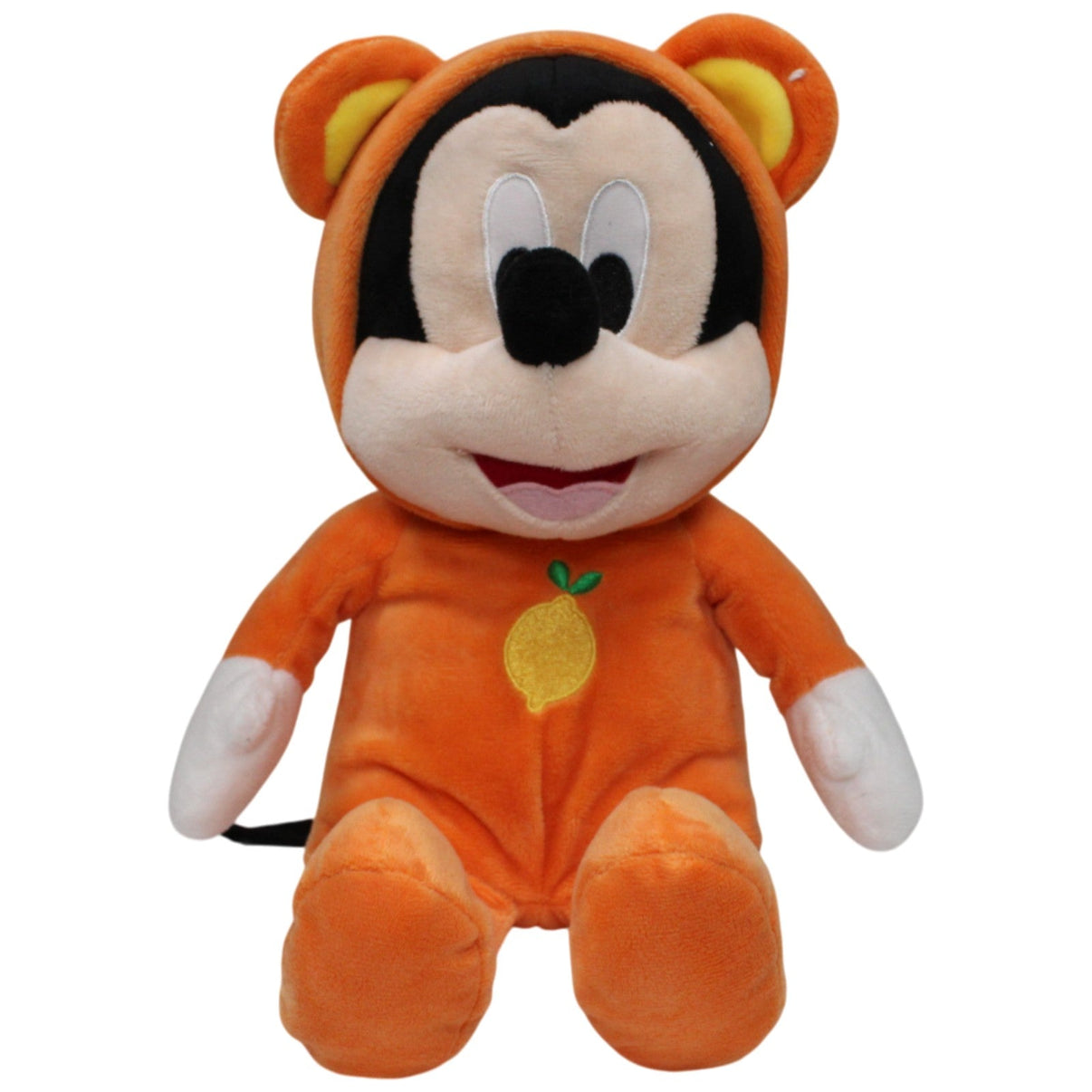 123000017487 Whitehouse Leisure Große Micky Maus in orangem Pyjama Kuscheltier Kumpel Leo 35cm Beige Gebraucht