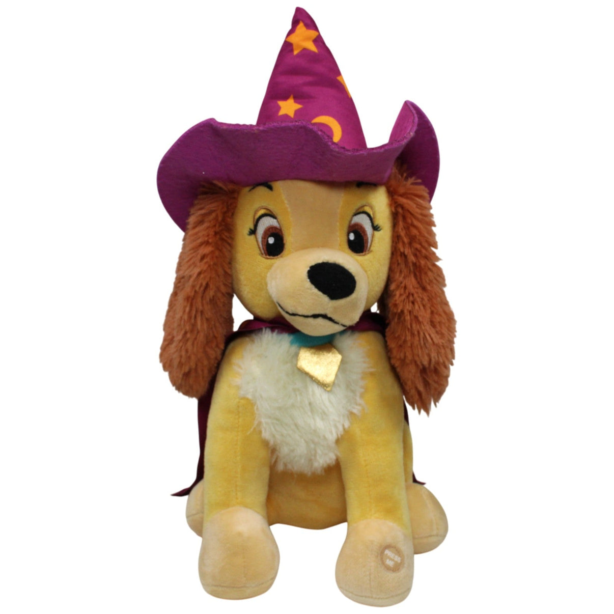 123000017492 Sambro Halloween - Susi aus Disney Susi und Strolch mit Sound Kuscheltier Kumpel Leo 35cm Gebraucht Hund